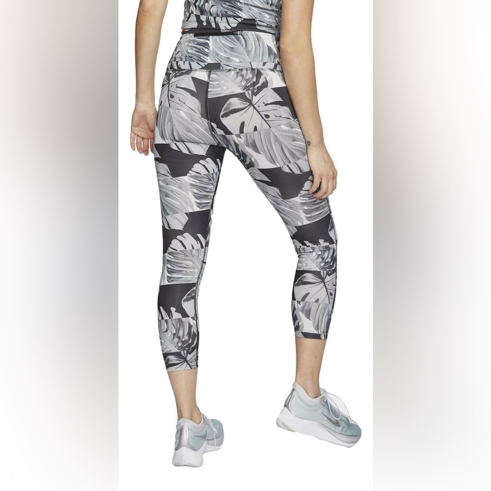Nike Dry Women's Botanical Print Fast Crop Leggings Small